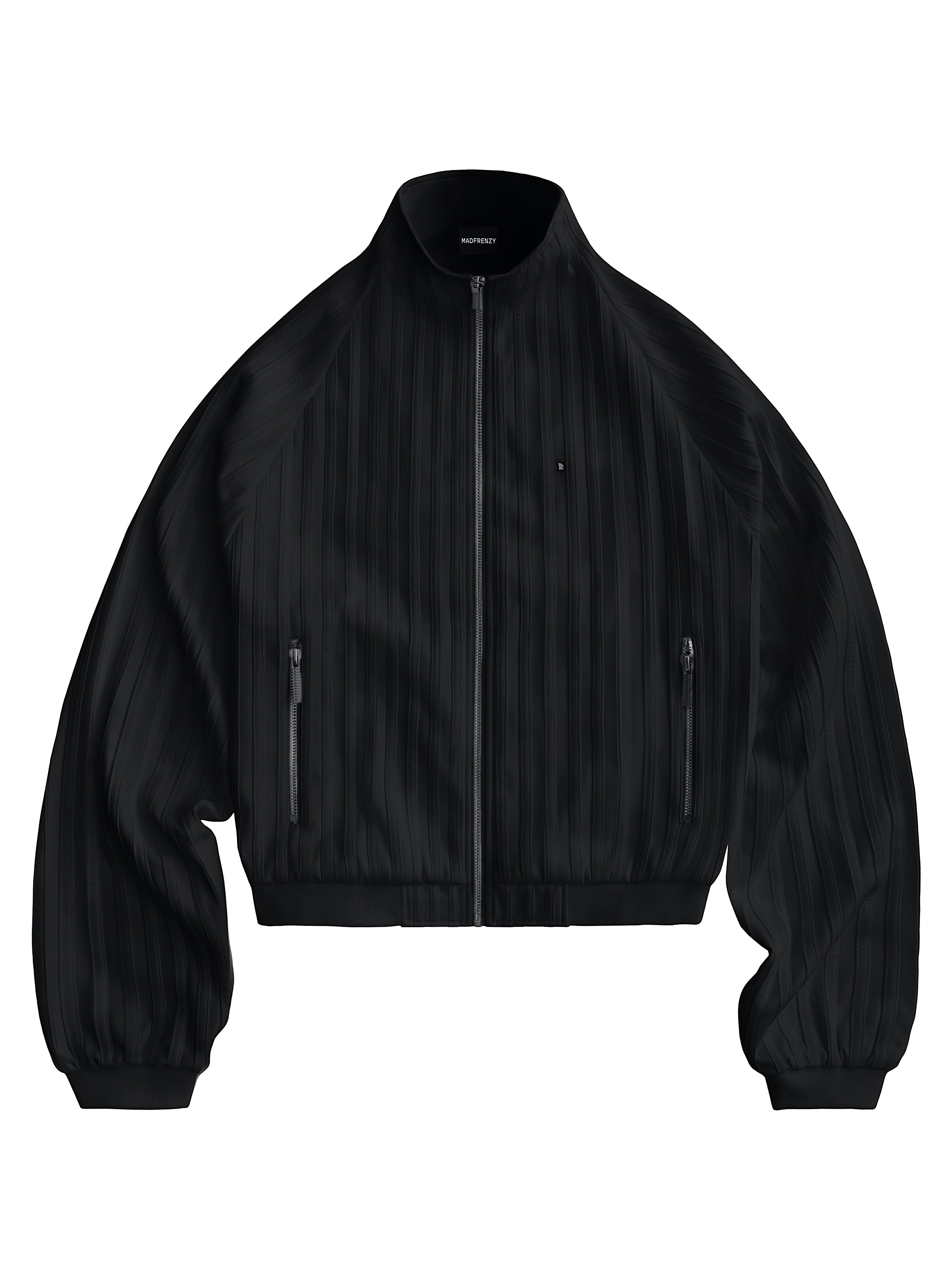Куртка спортивная STRIPED [black]