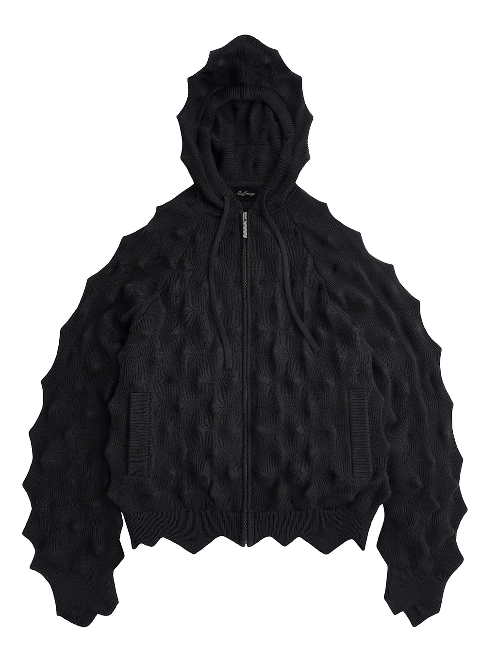 Худи SPIKED Zip-Up [black]