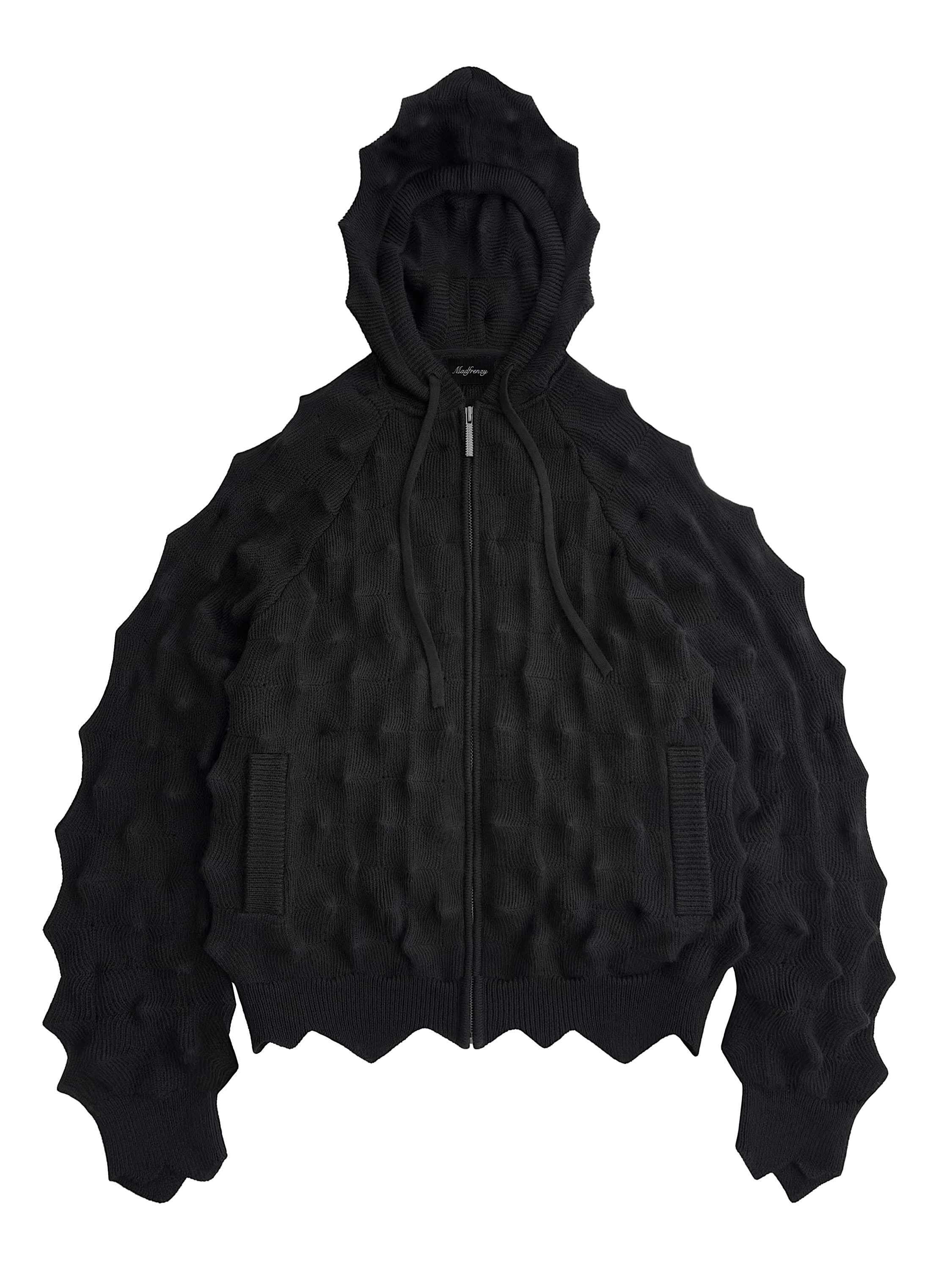 Худи SPIKED Zip-Up [black]