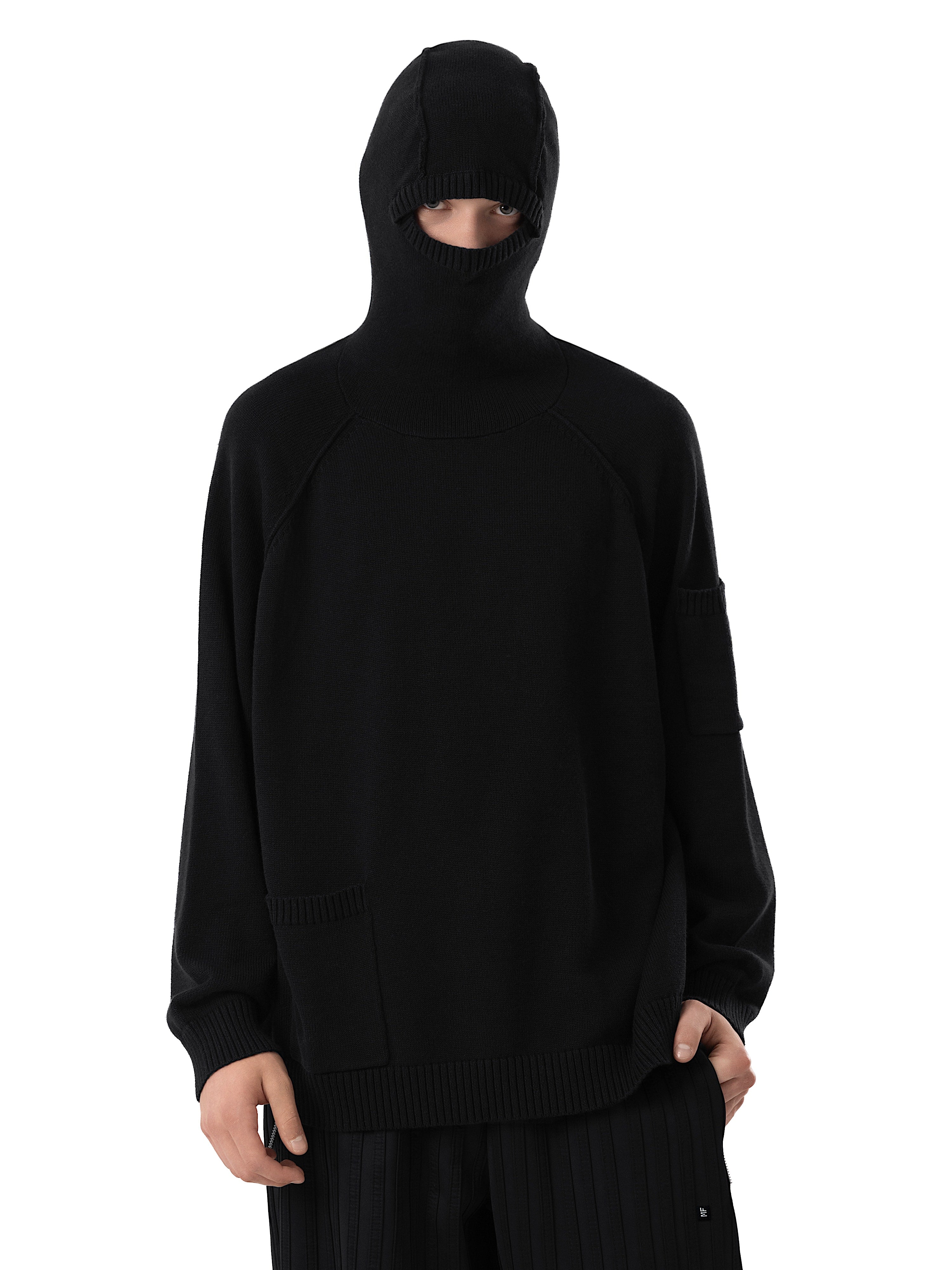 Вязанный худи MASK